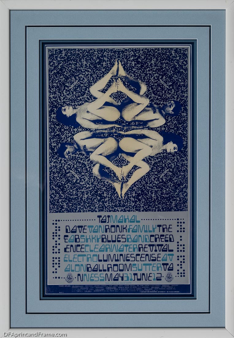Classic Rock concert poster from the Avalon Ballroom