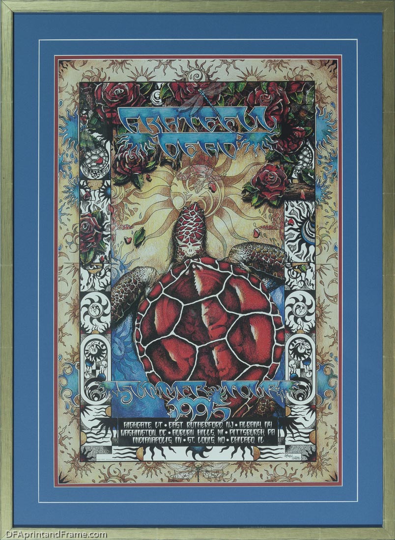 Grateful Dead Summer 1995 Tour Poster