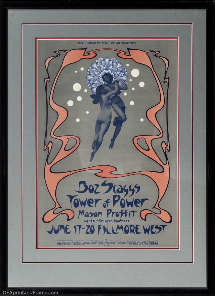 Boz  Skaggs, Tower of Power and Mason Proffit  in Concert at Fillmore West