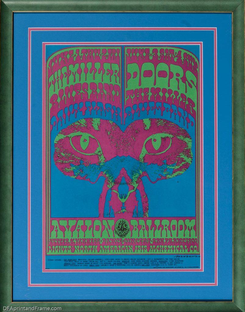 The Miller Blues Band and The Doors Concert Poster