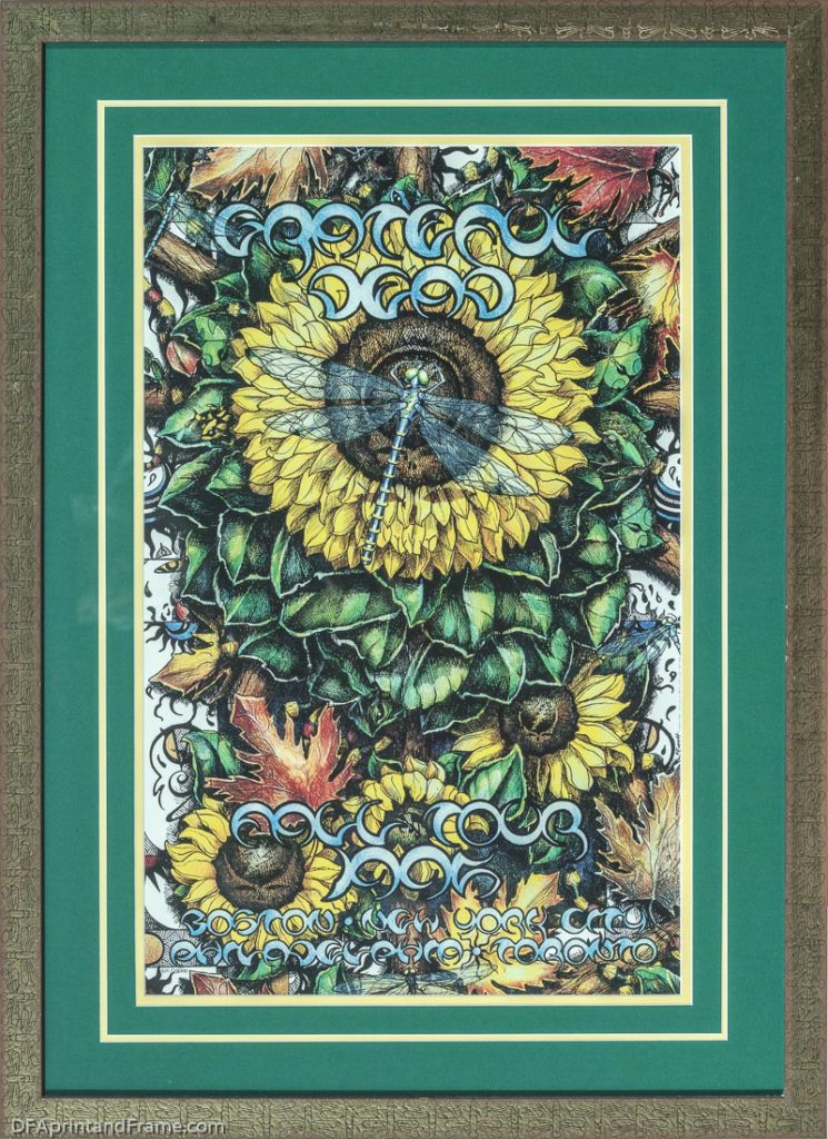 The Grateful Dead's final poster for the fall tour that never happened